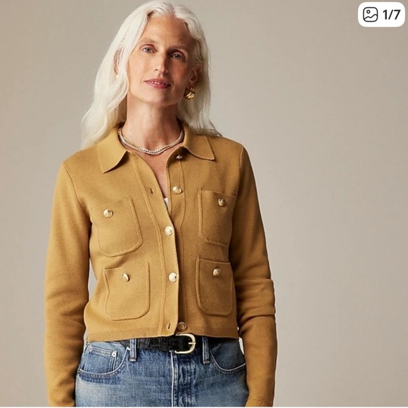J. Crew Jackets & Blazers - J. Crew Knit Lady Jacket NEW NWOT